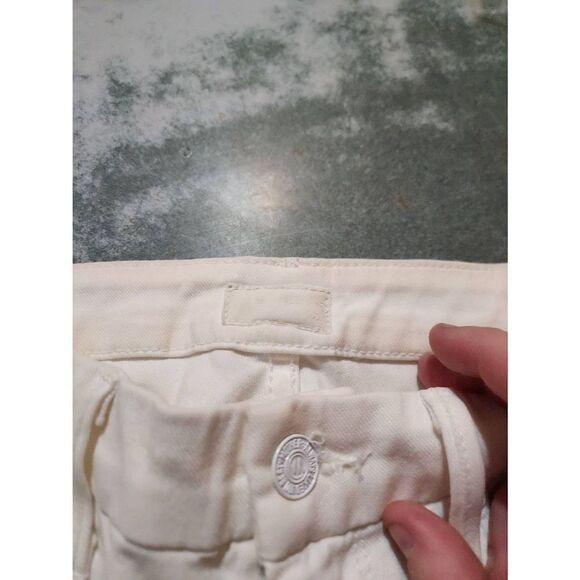 MOTHER The Looker Jeans, Glass Slipper white sz 24 - Picture 4 of 7